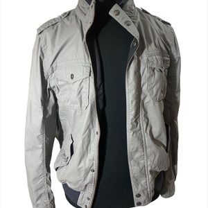 Buffalo David Bitton Men's Jacat Waxed Cotton Jacket size Med